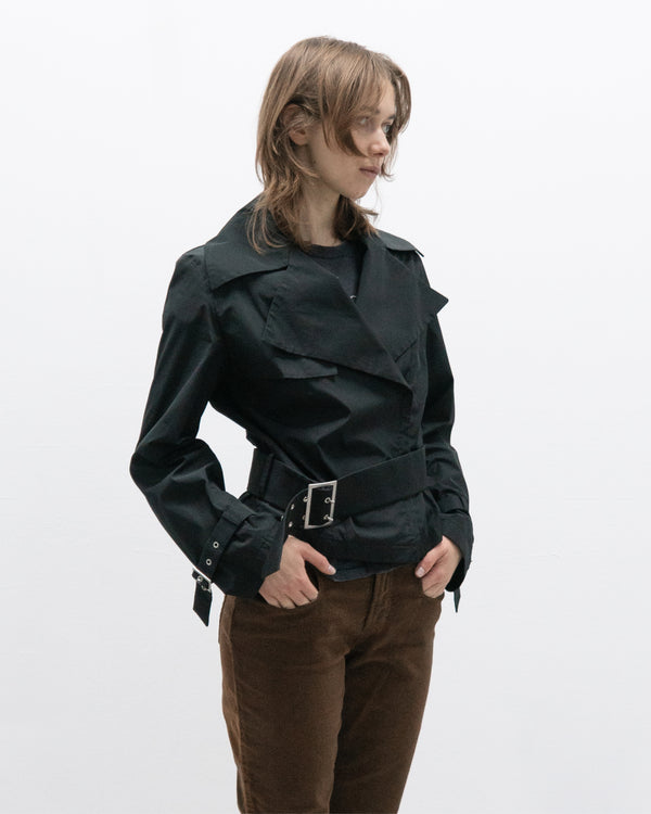 allegri by martin margiela short trench coat