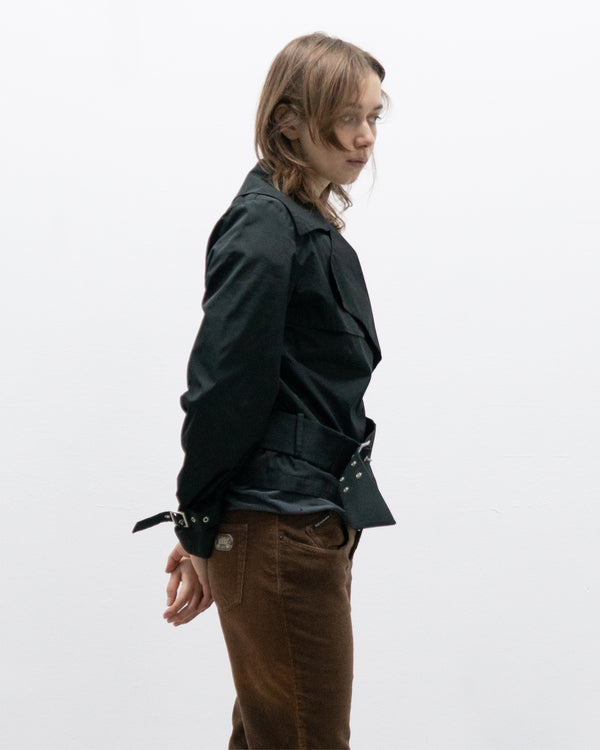 allegri by martin margiela short trench coat