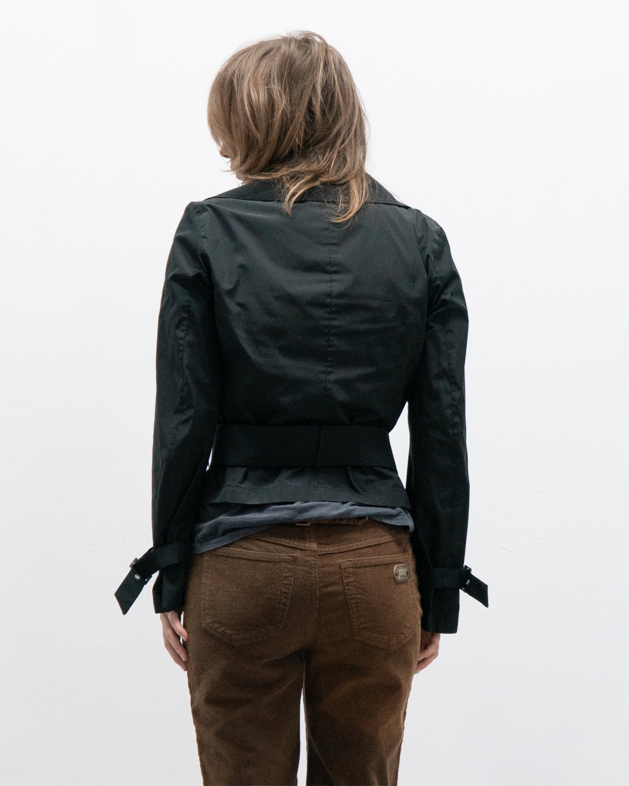 allegri by martin margiela short trench coat