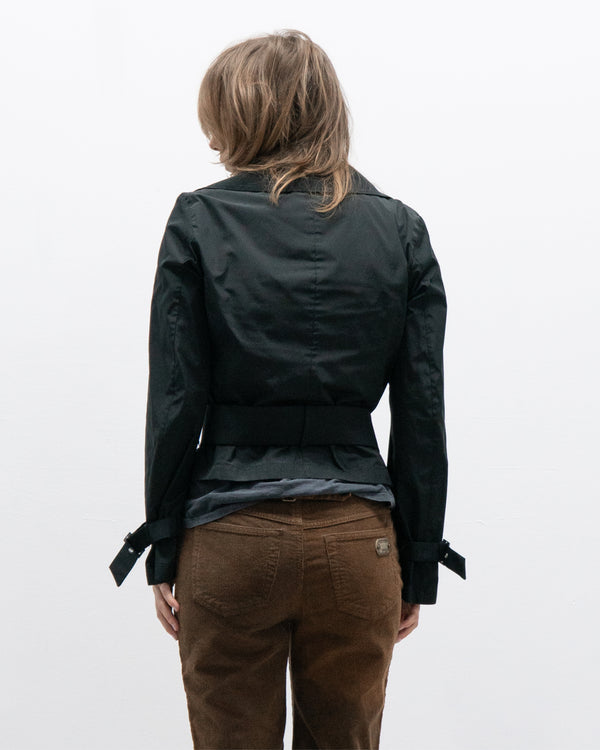 allegri by martin margiela short trench coat