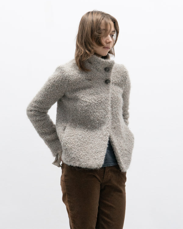 italian brand boucle jacket