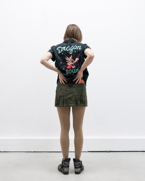 w.&l.t. ss98 scribble skirt