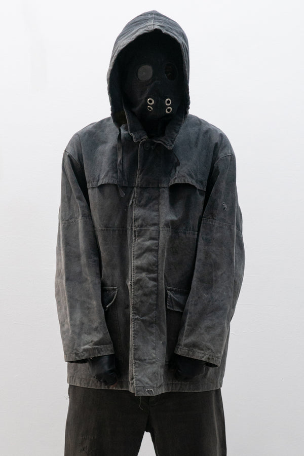 1950s ussr waxed workers jacket