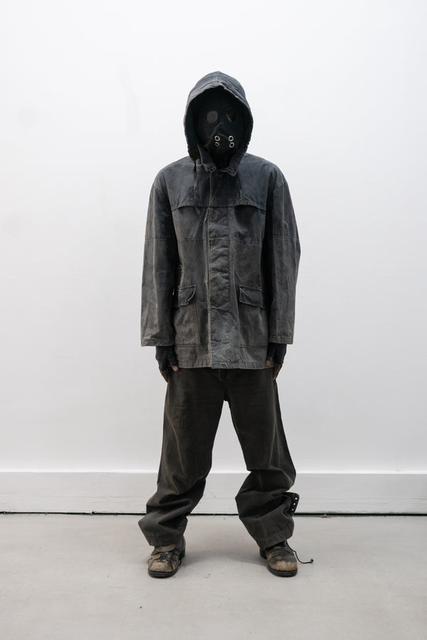 1950s ussr waxed workers jacket