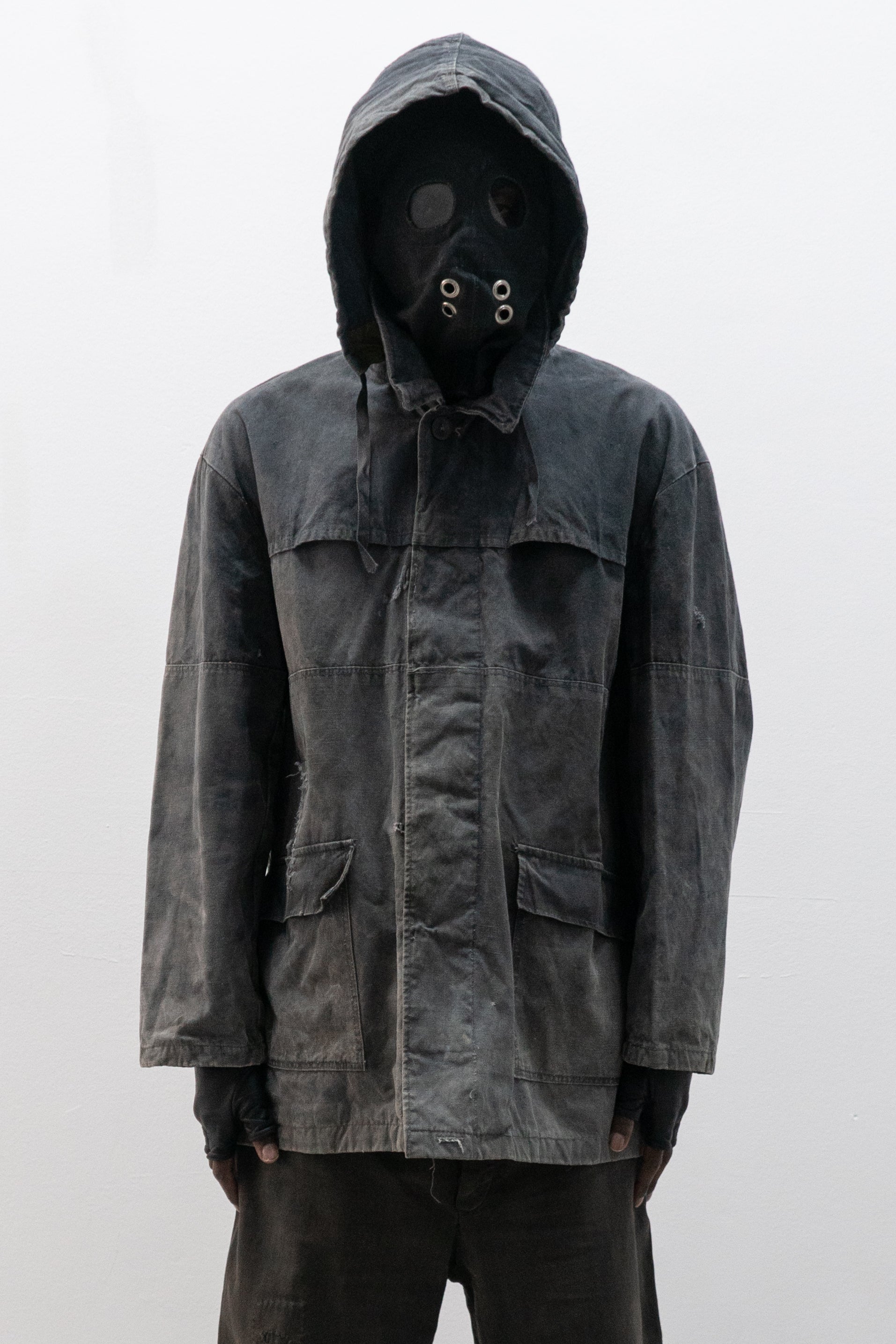 1950s ussr waxed workers jacket