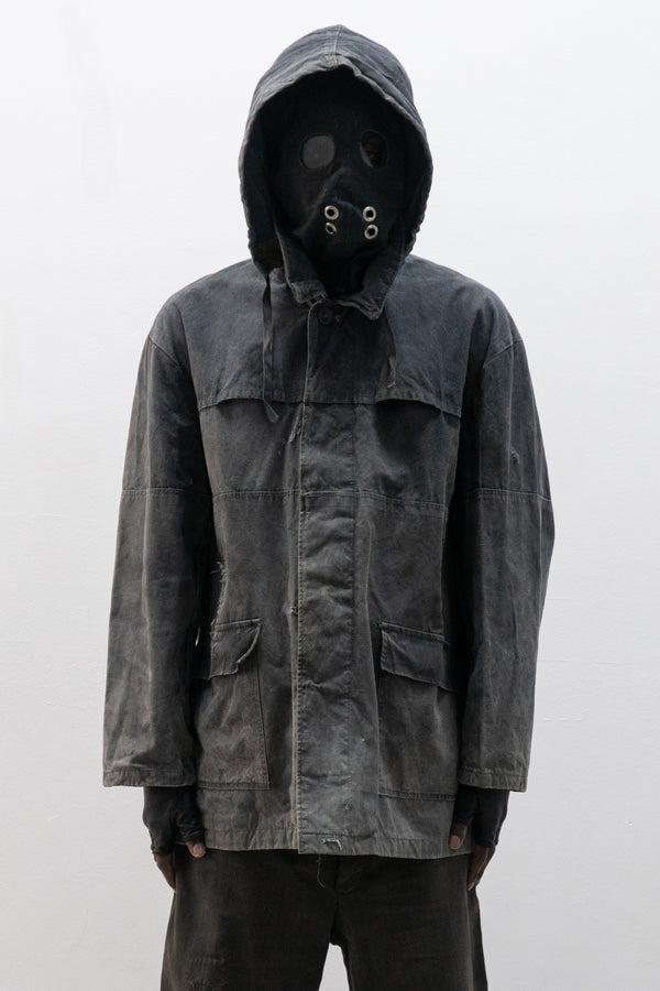 1950s ussr waxed workers jacket