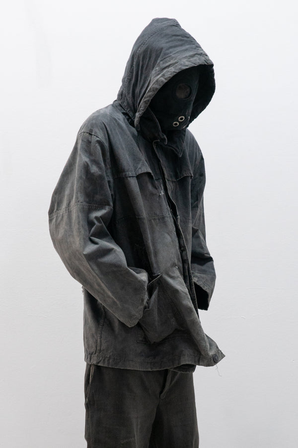 1950s ussr waxed workers jacket