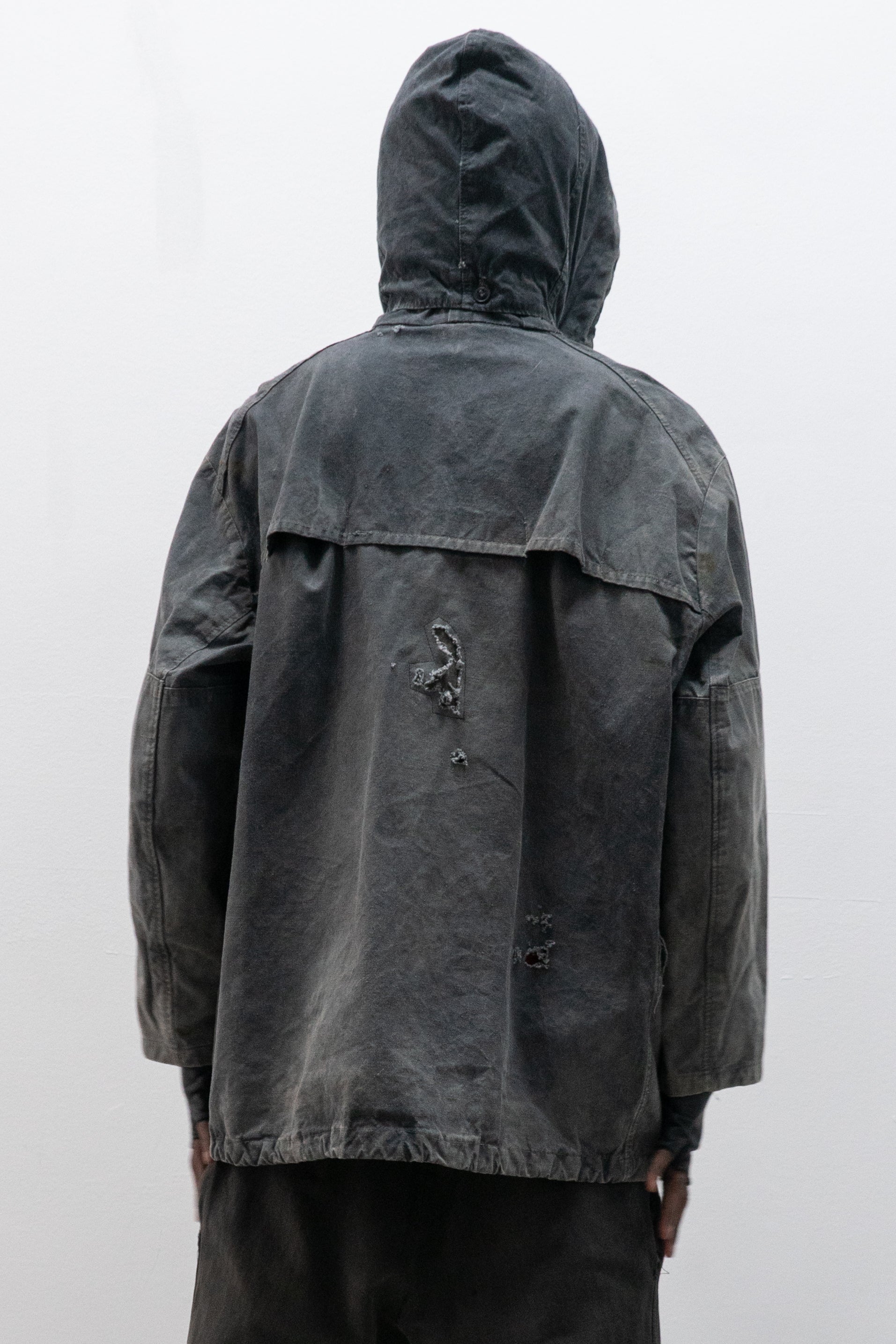 1950s ussr waxed workers jacket