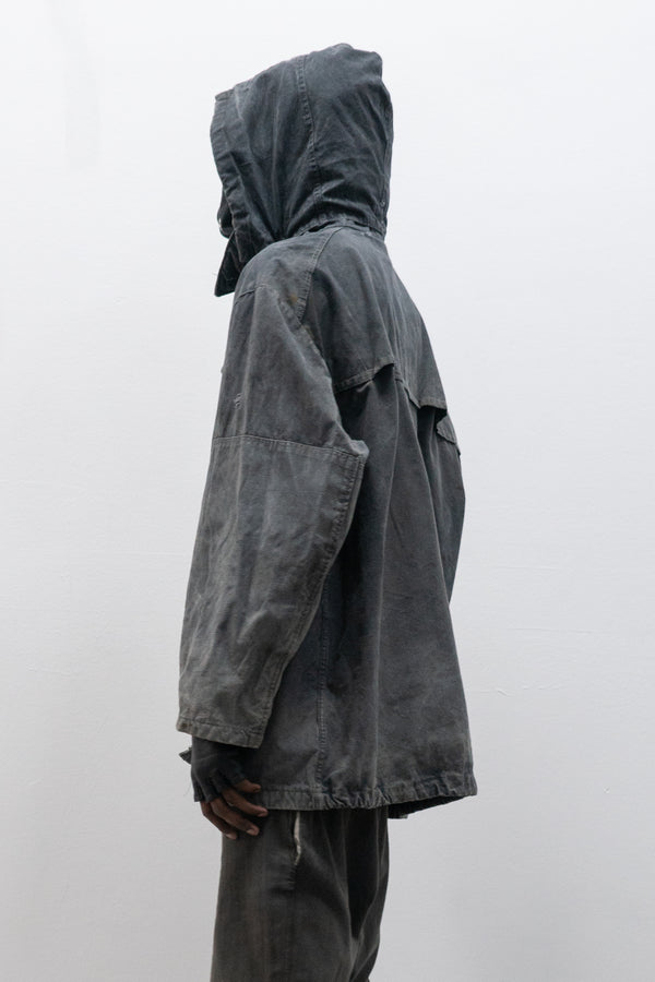 1950s ussr waxed workers jacket