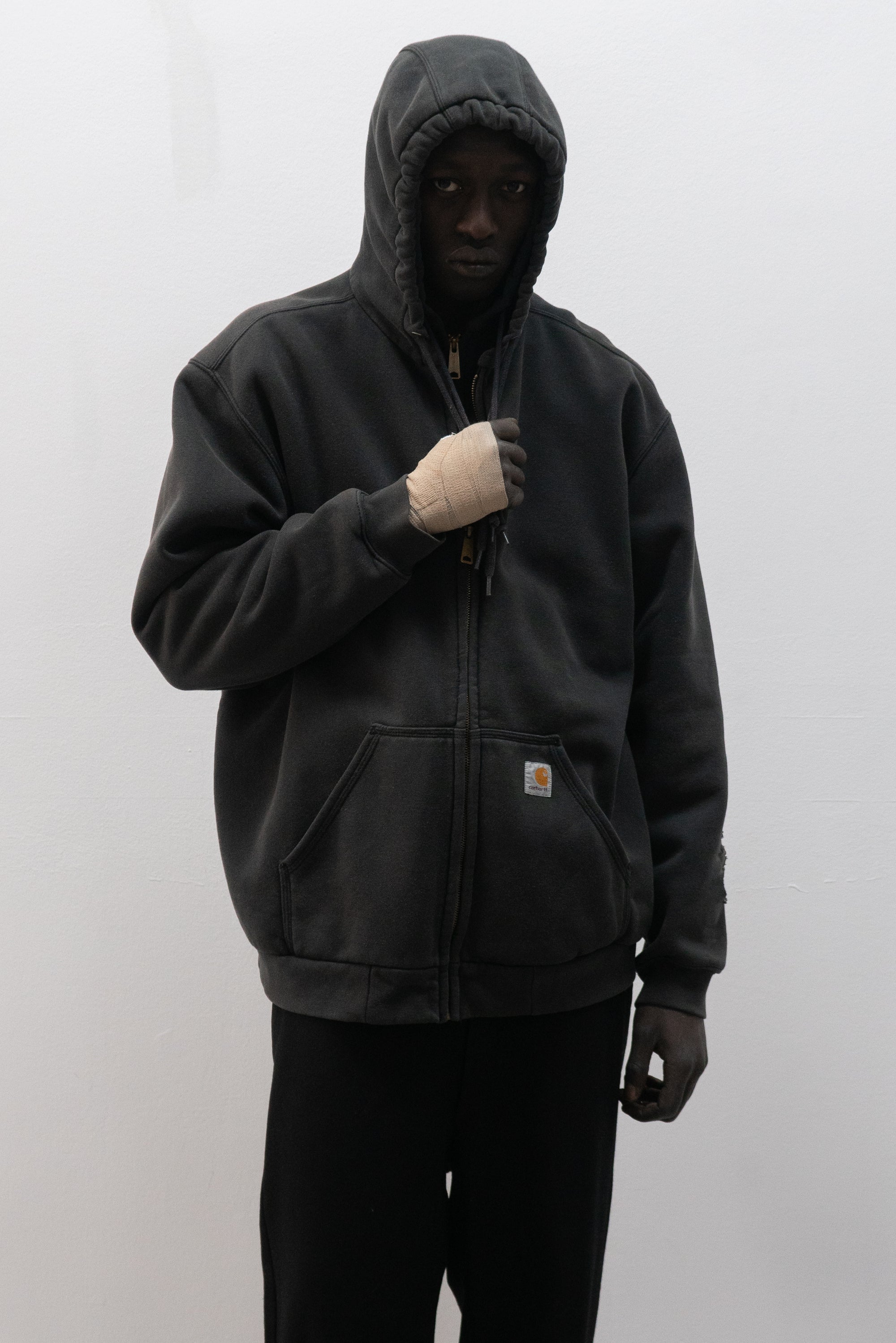carhartt mesh lined hoodie