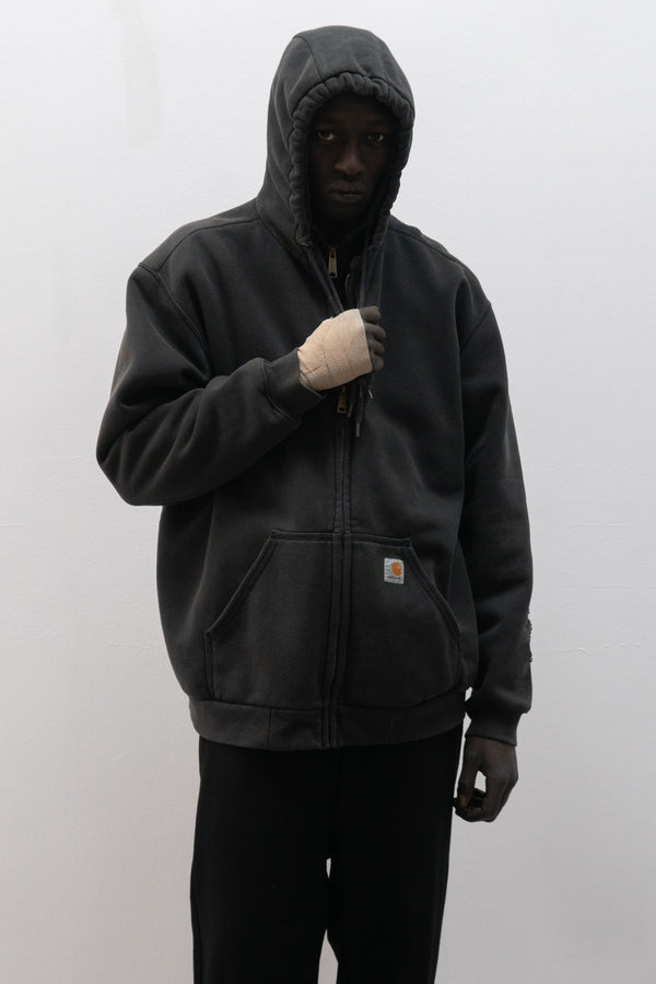 carhartt mesh lined hoodie