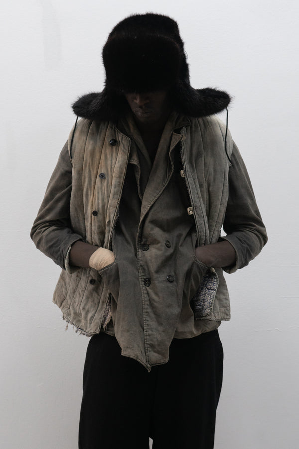 1950s ussr padded vest