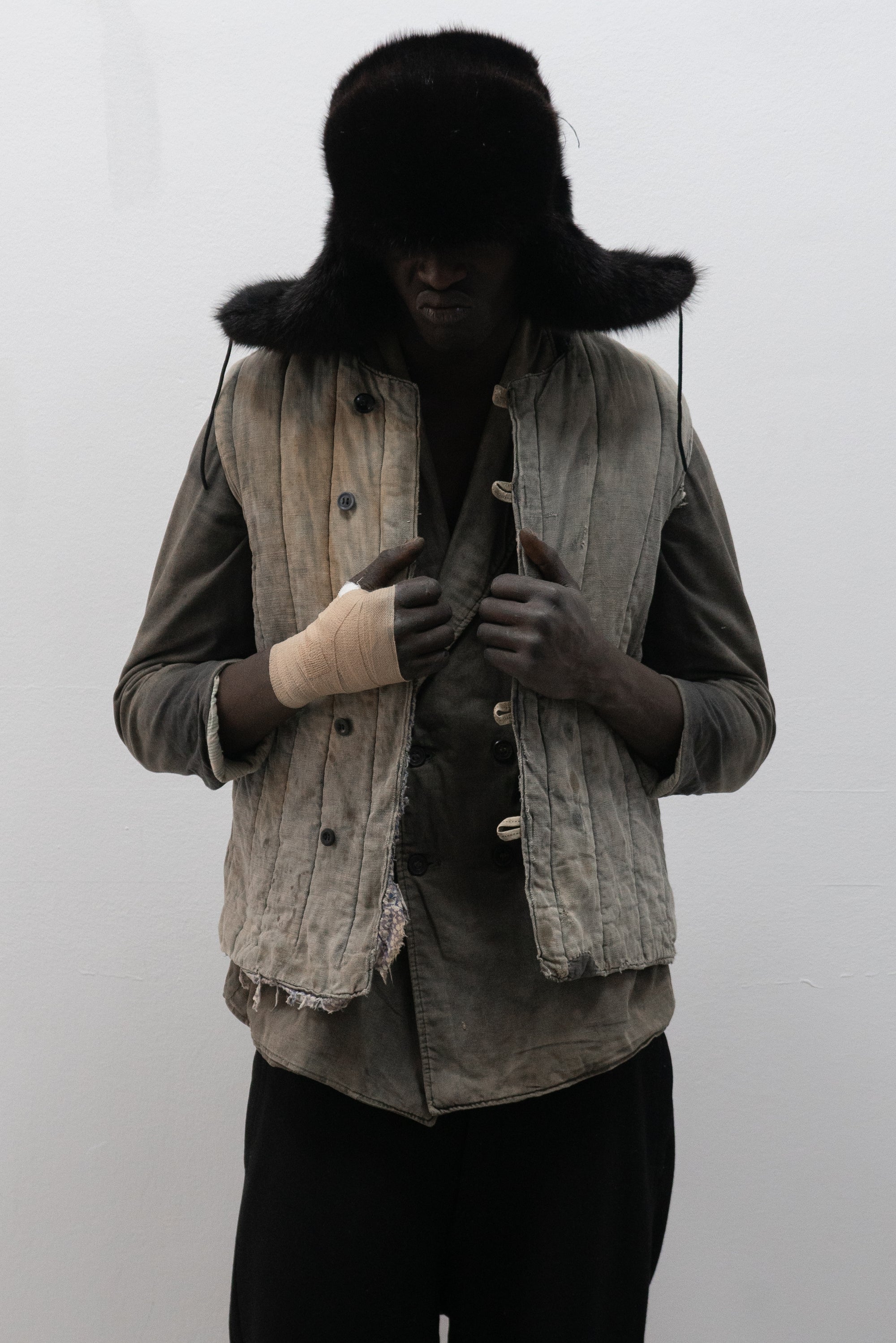 1950s ussr padded vest