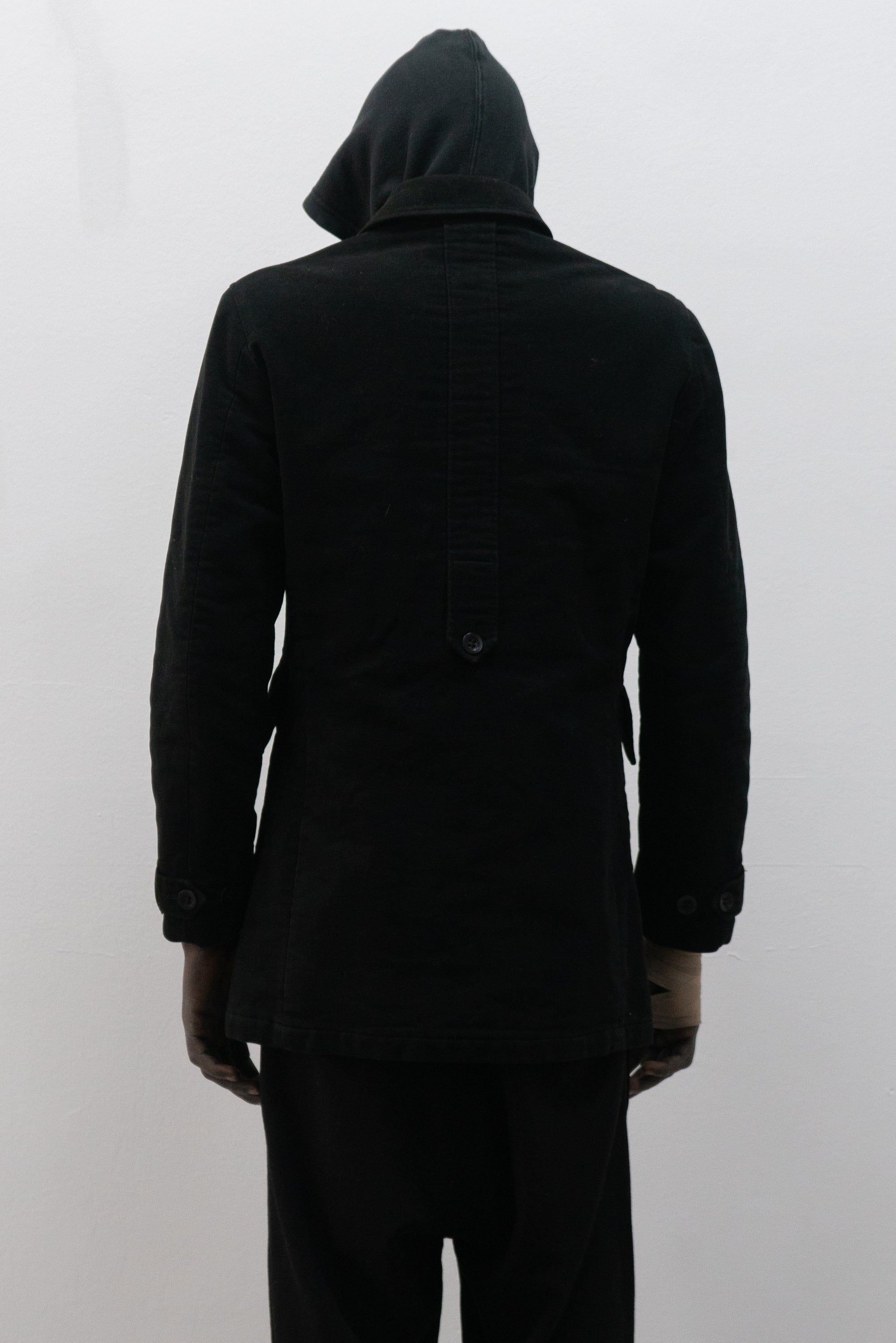 italian moleskin short coat
