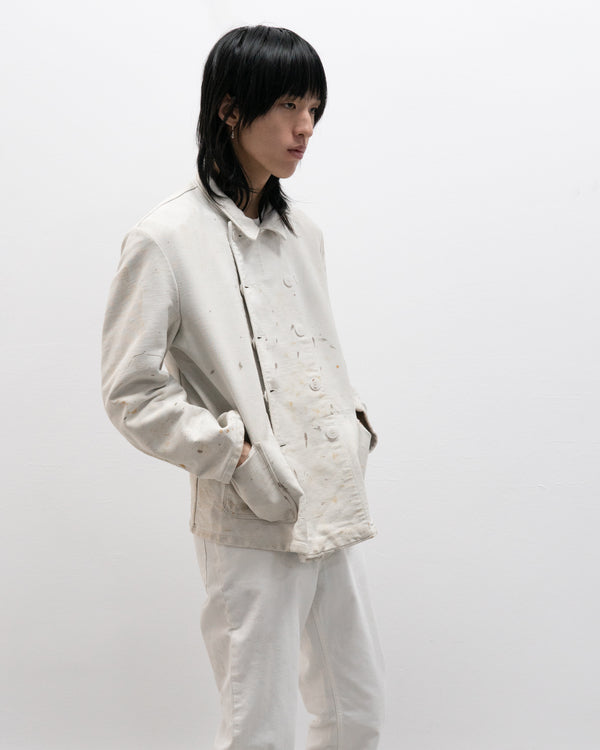 1950s german double breasted miner's jacket