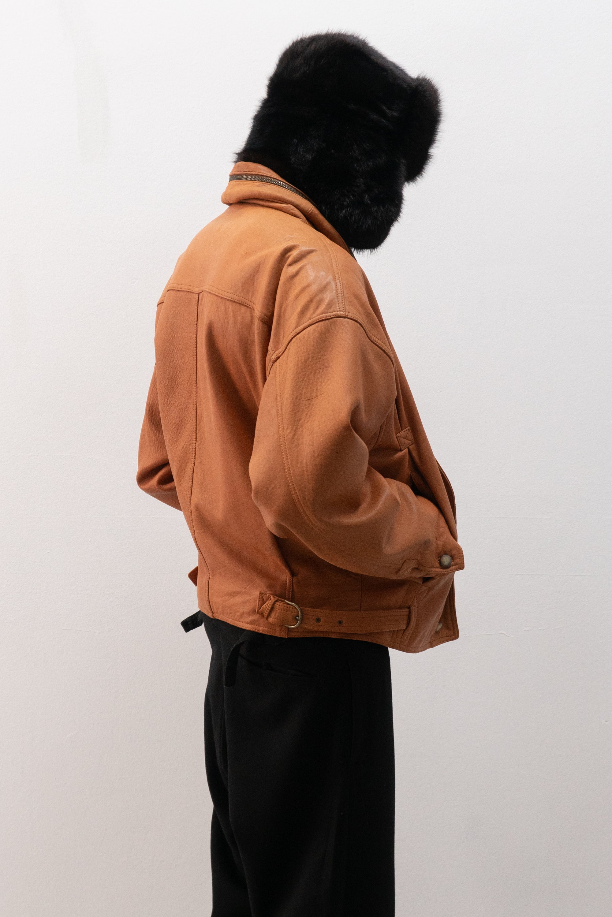 1980s ruffo leather jacket