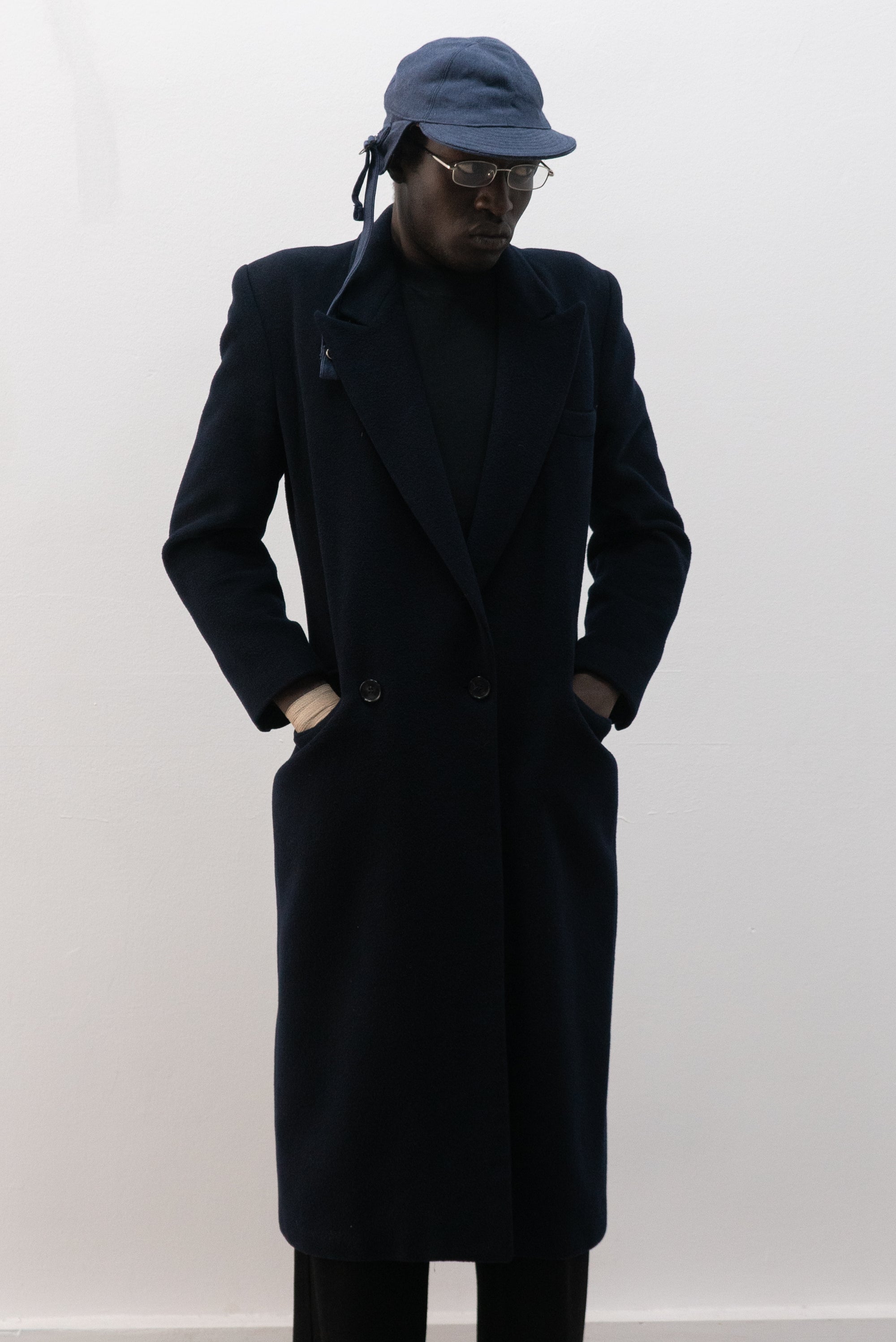 emporio armani cashmere coat