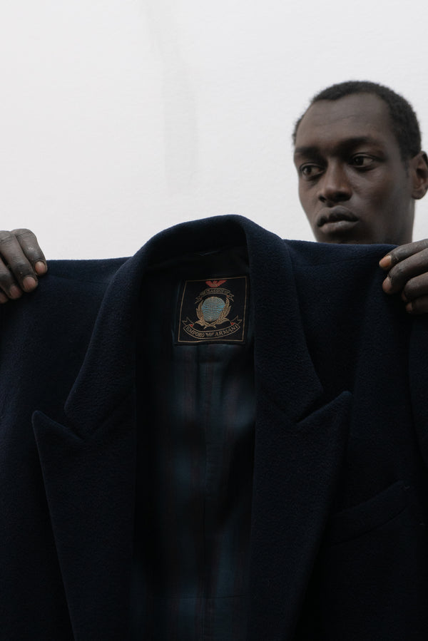 emporio armani cashmere coat