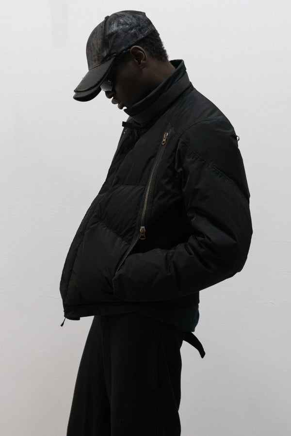 marithé + francois girbaud zip puffer jacket