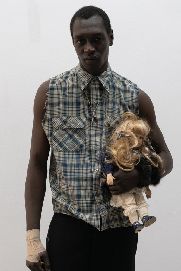 1980s big mac button up shirt