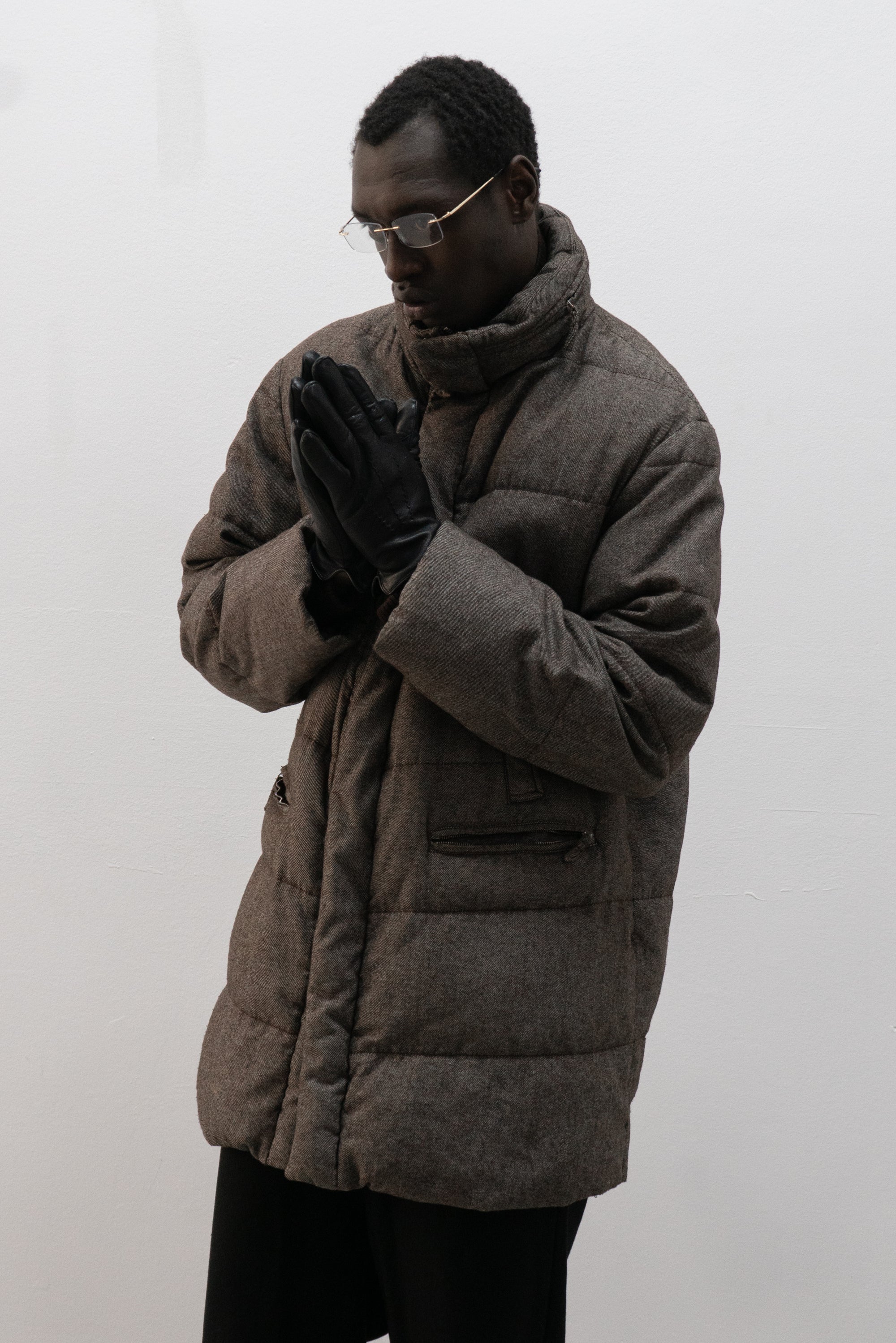 allegri by martin margiela puffer coat