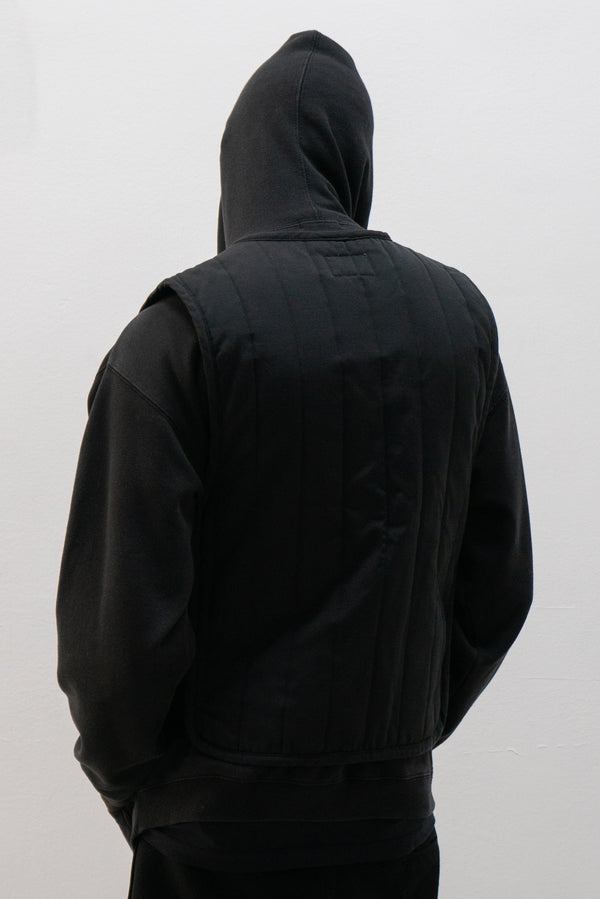 armani jeans padded vest