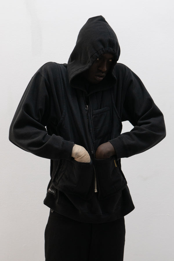 armani jeans padded vest