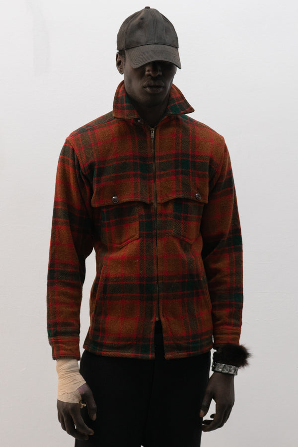 1960s johnson mills zip up jacket