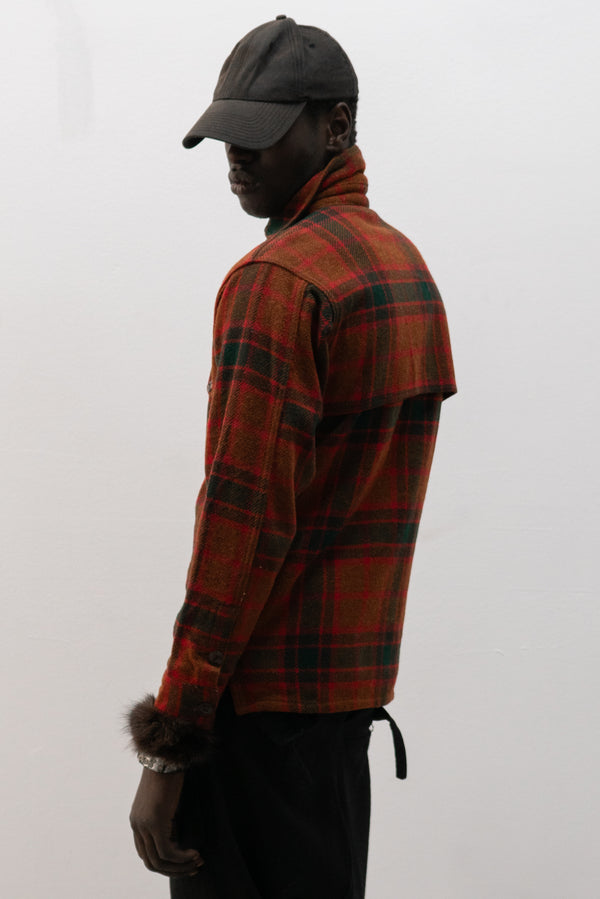 1960s johnson mills zip up jacket