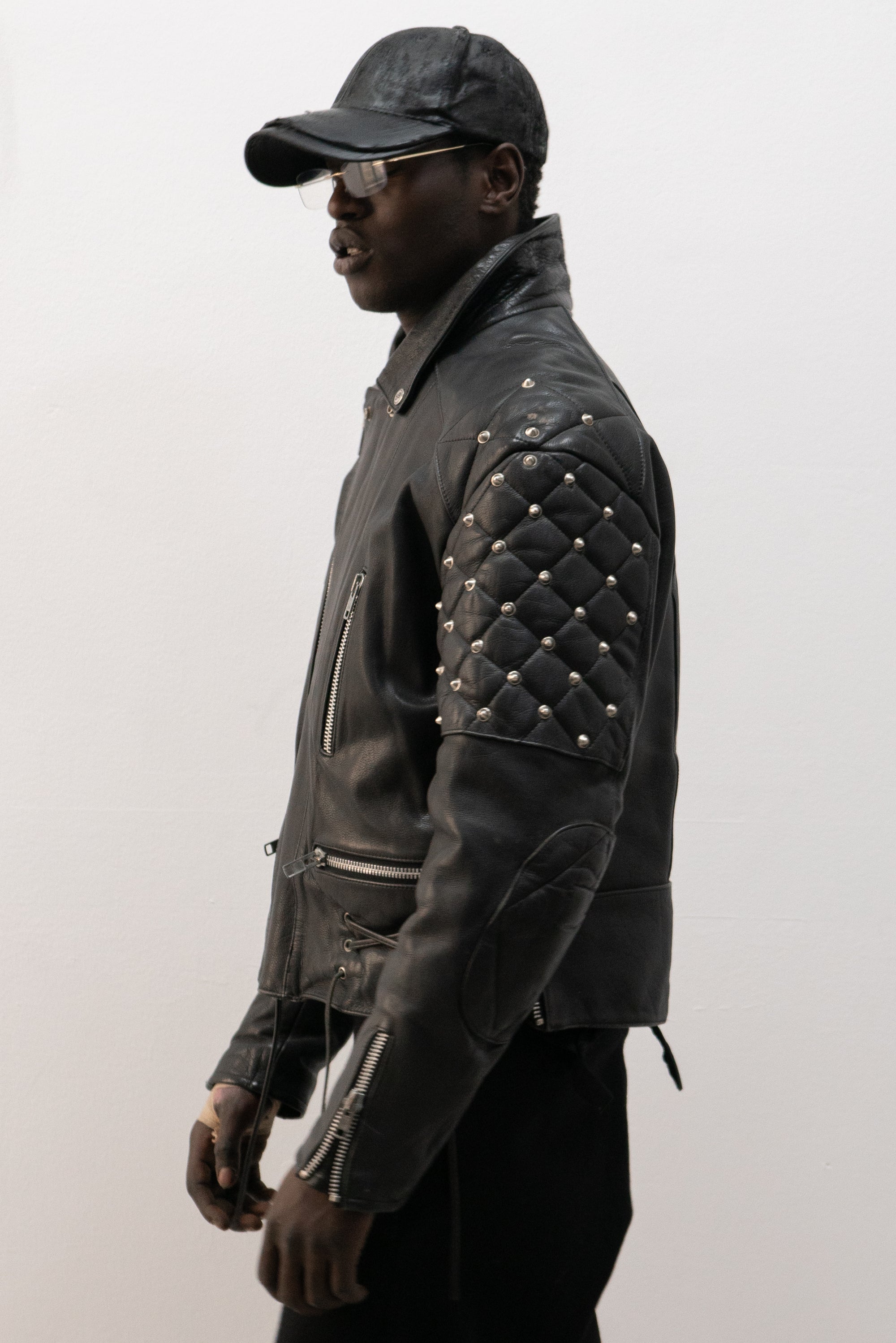 1990s 59 club studded jacket