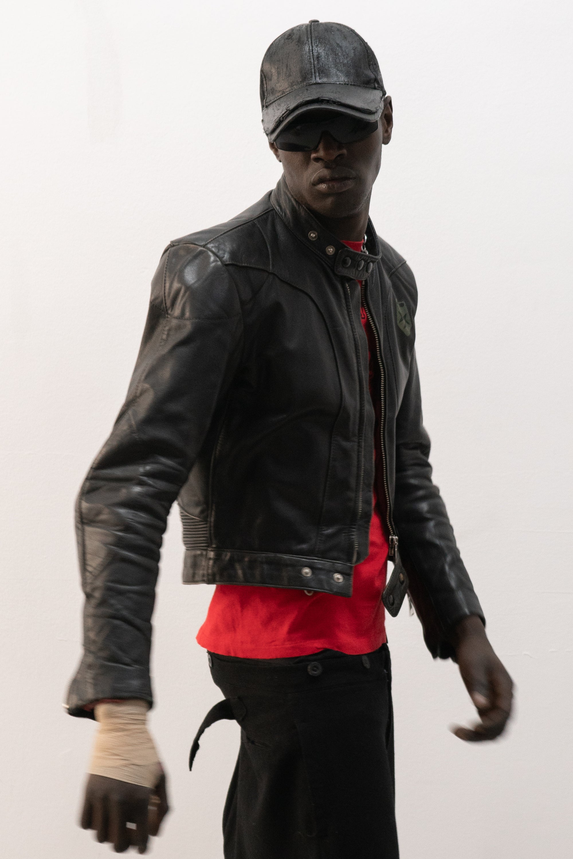 1980s east german motorcycle jacket