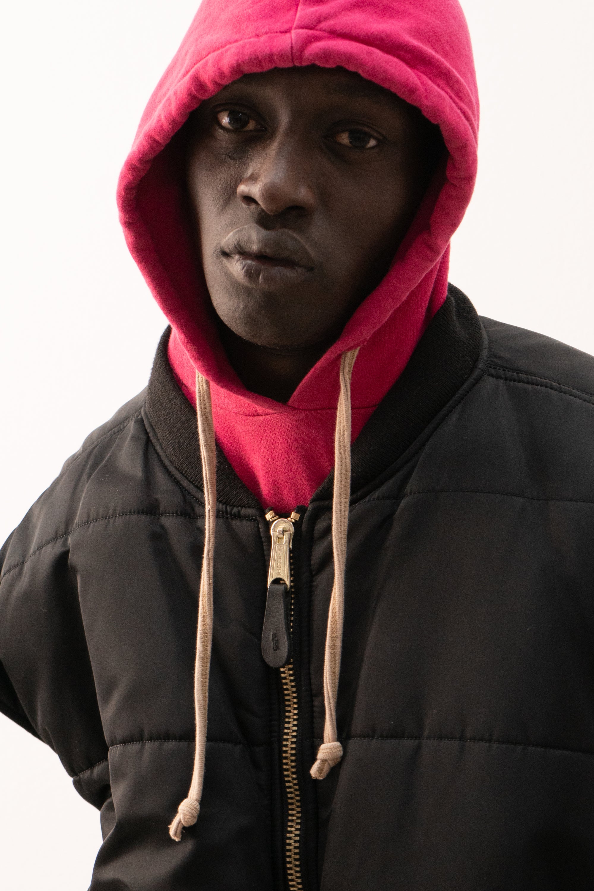 vetements x alpha industries reversible padded vest