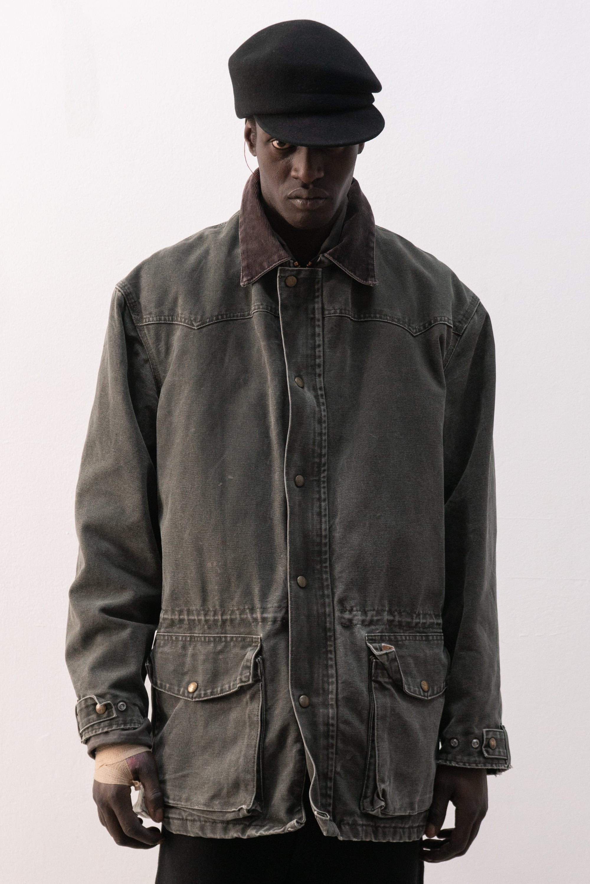 carhartt duck canvas coat