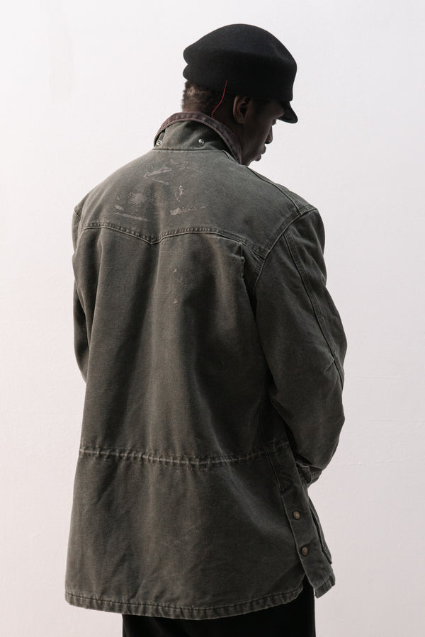 carhartt duck canvas coat