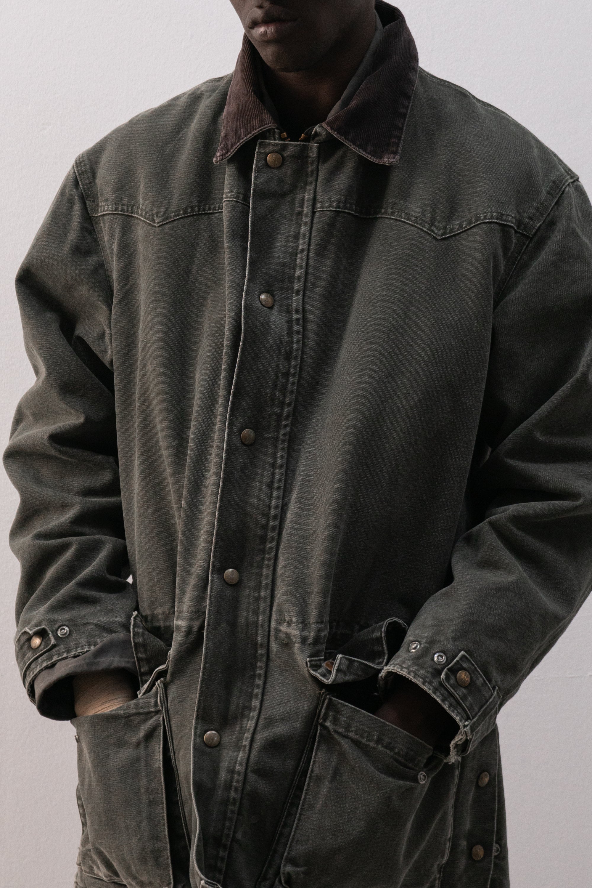 carhartt duck canvas coat