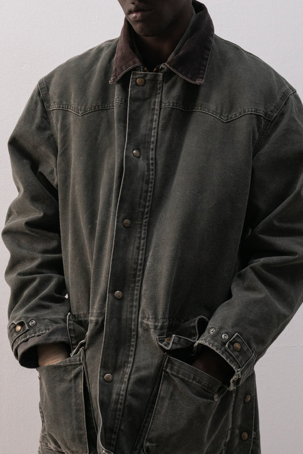 carhartt duck canvas coat