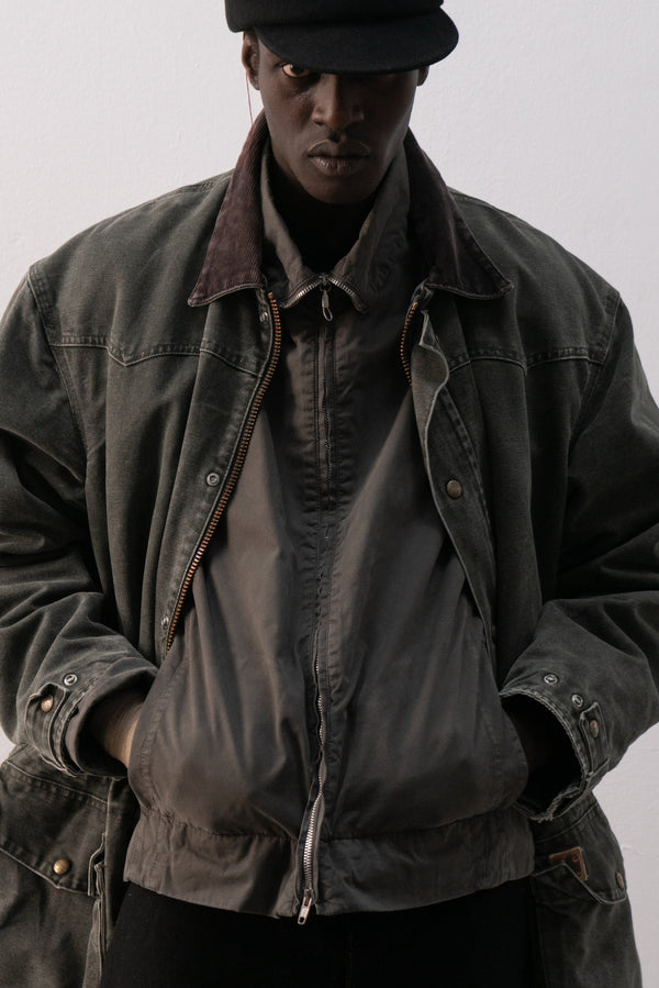 carhartt duck canvas coat