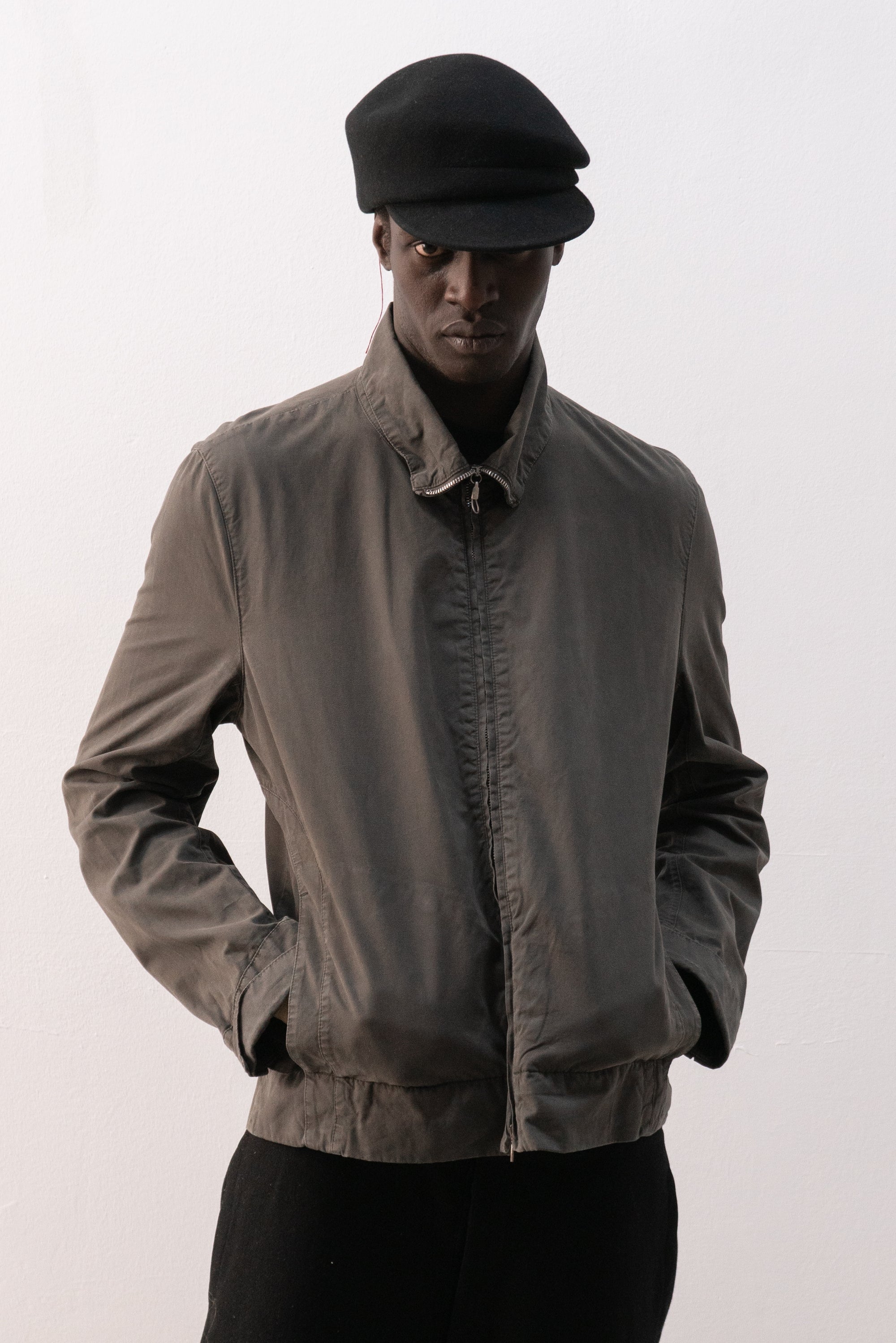 mandarina duck technical cotton jacket