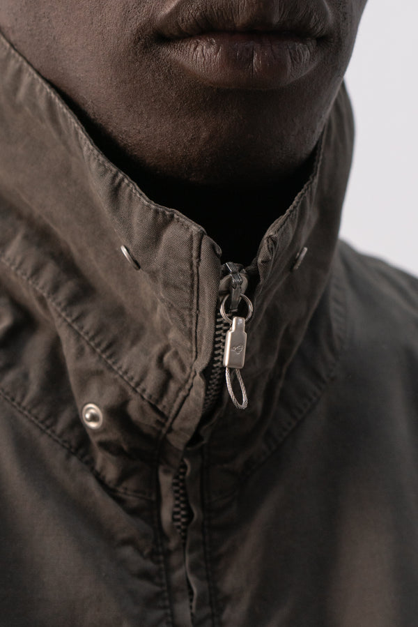 mandarina duck technical cotton jacket