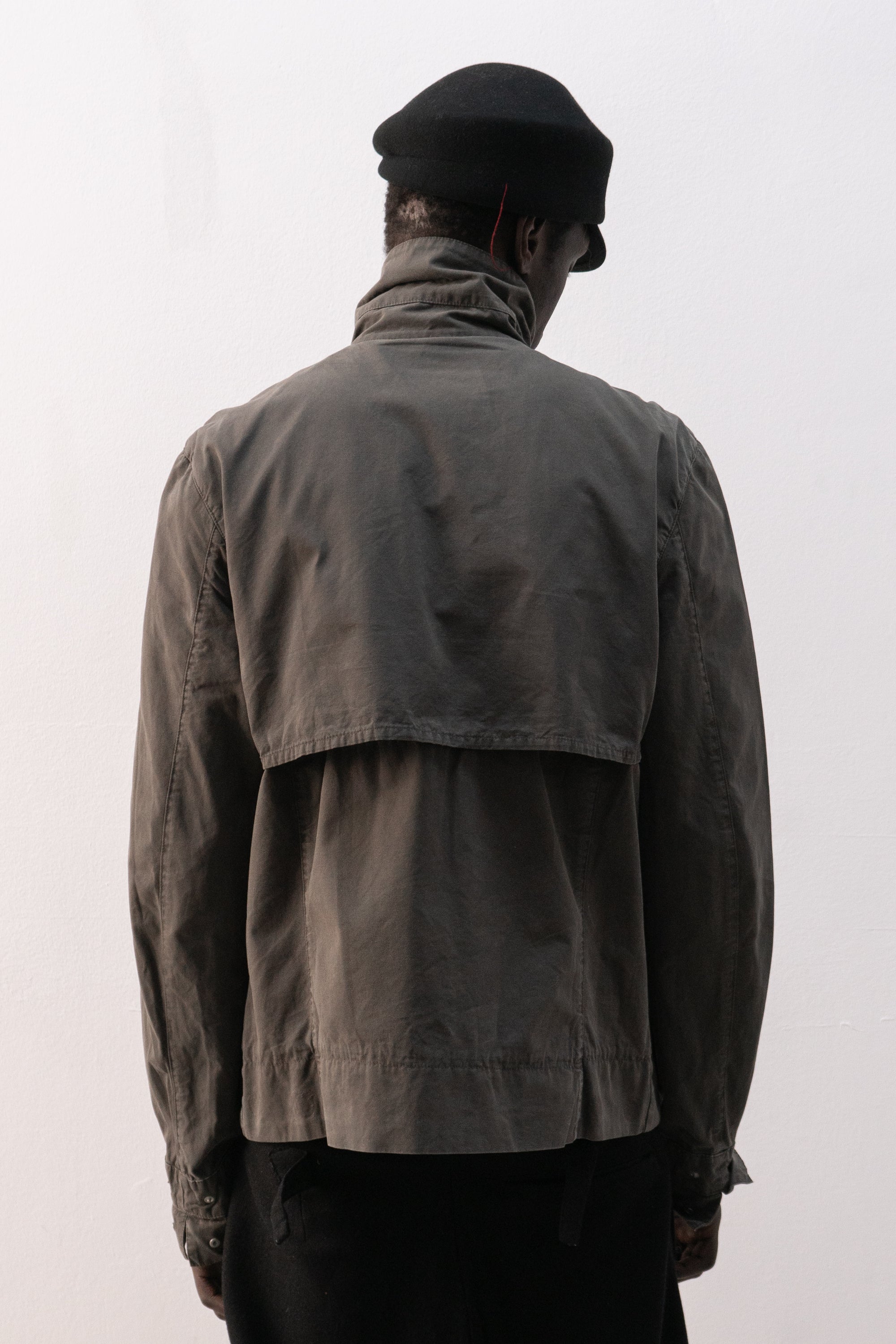 mandarina duck technical cotton jacket