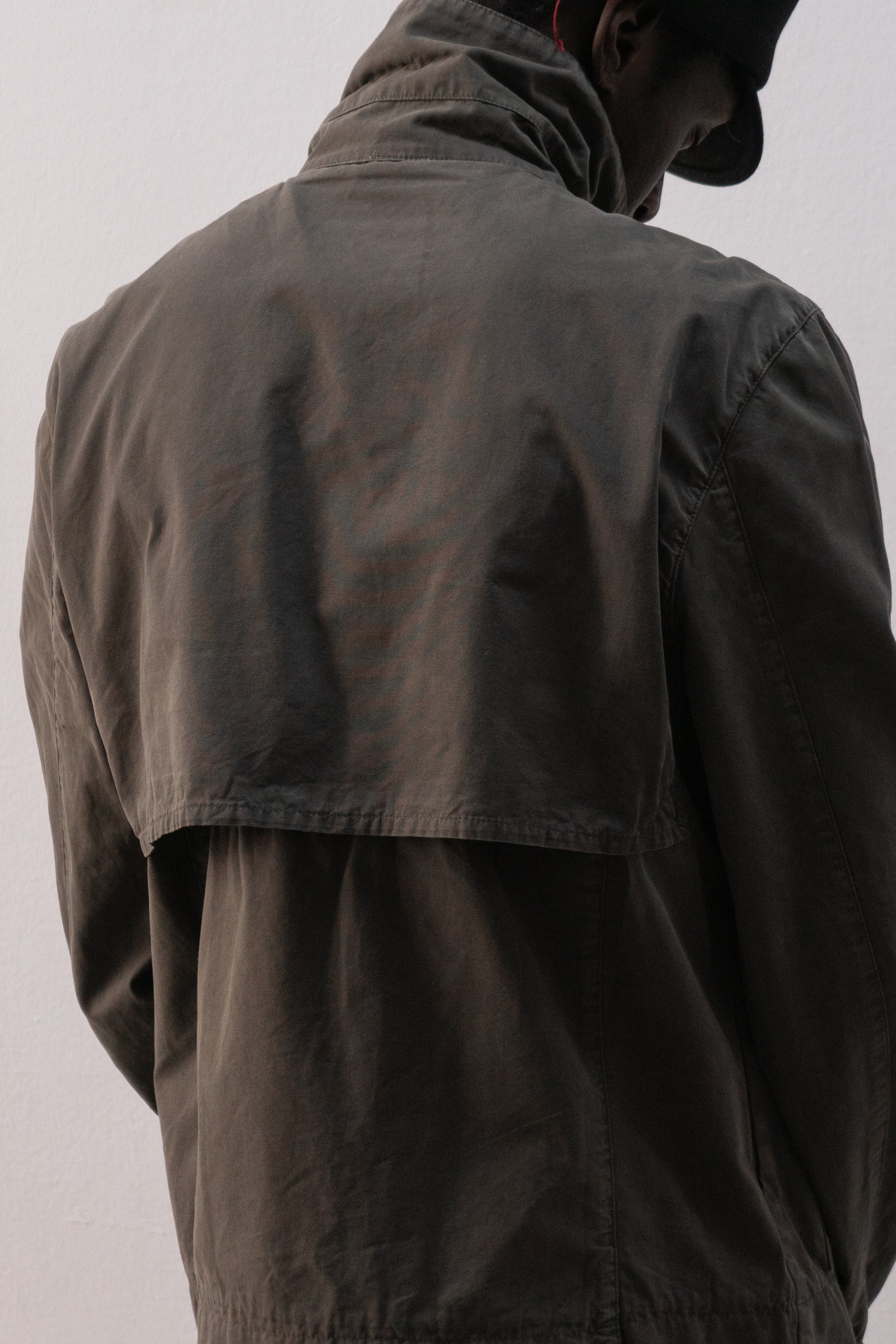 mandarina duck technical cotton jacket