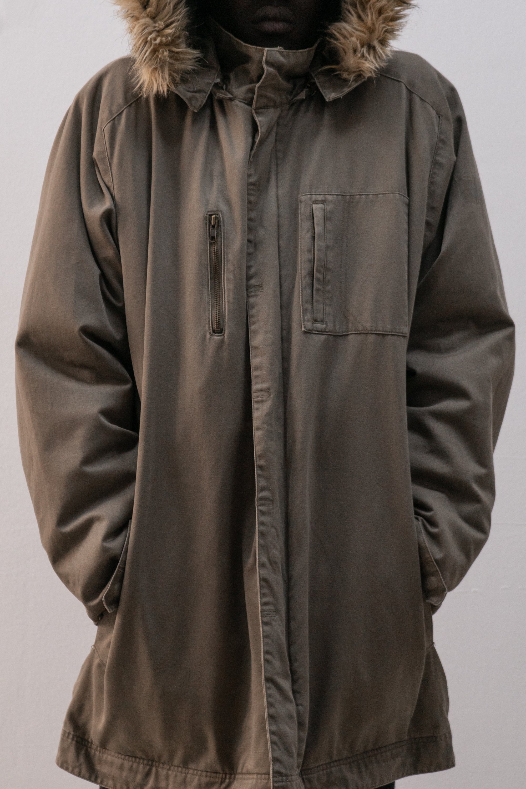 levi's quilted parka