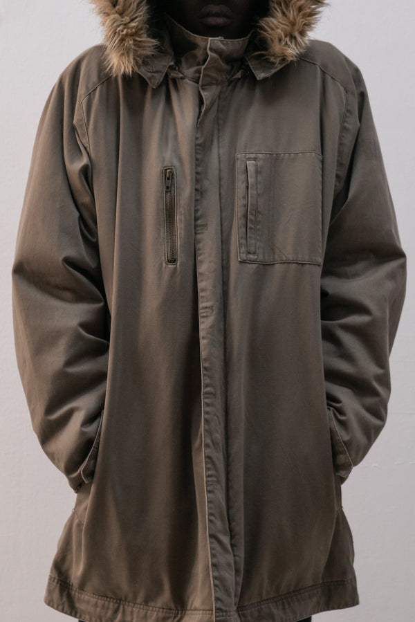 levi's quilted parka