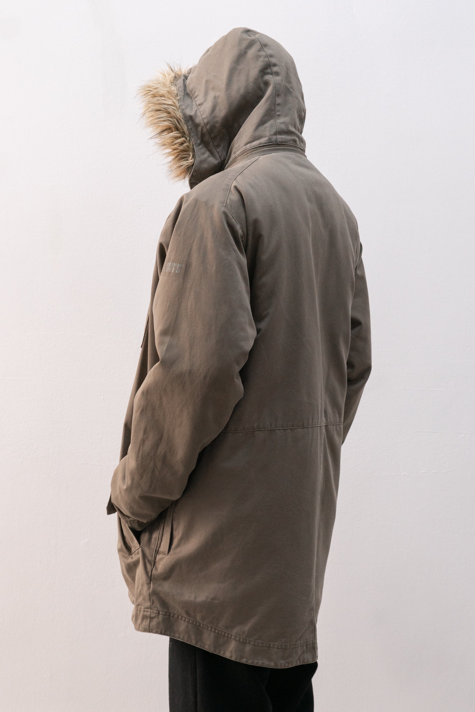 levi's quilted parka
