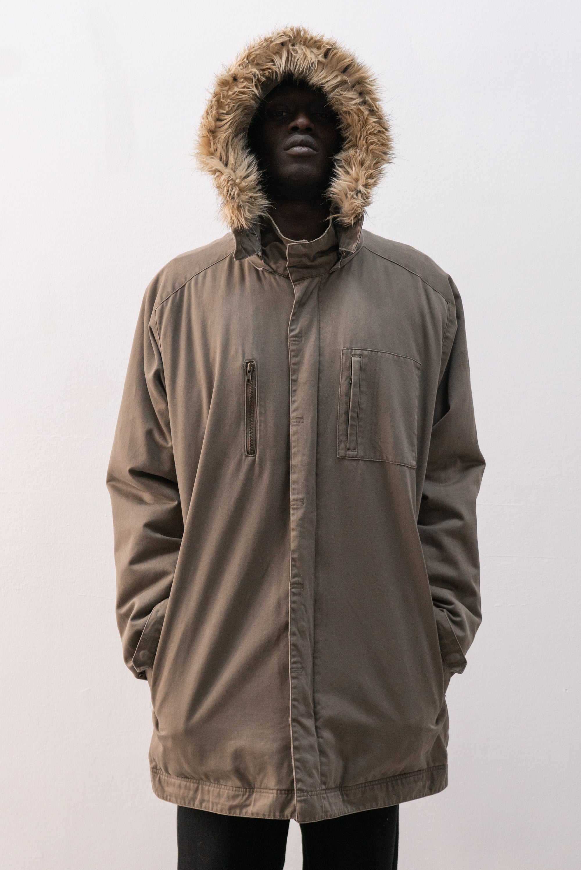levi's quilted parka