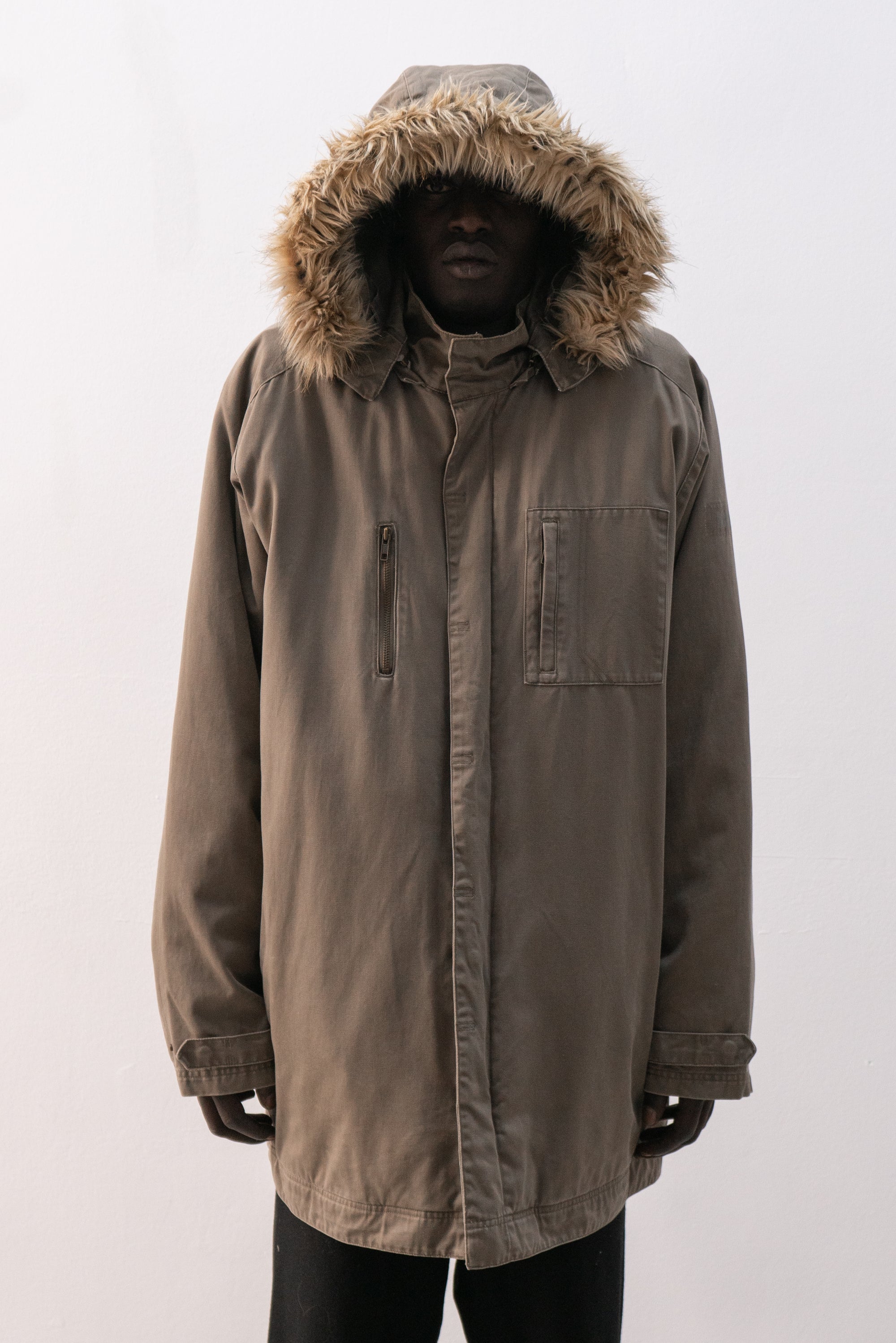 levi's quilted parka