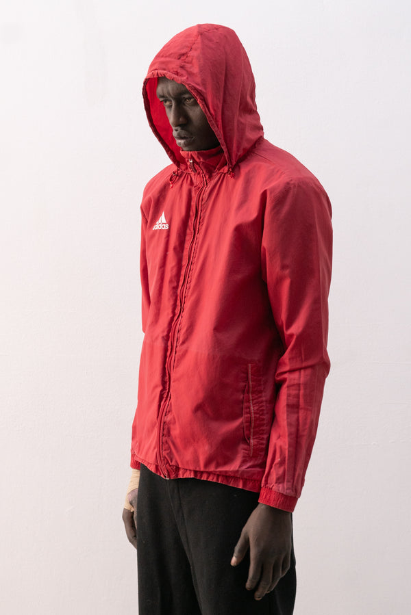adidas faded workout jacket