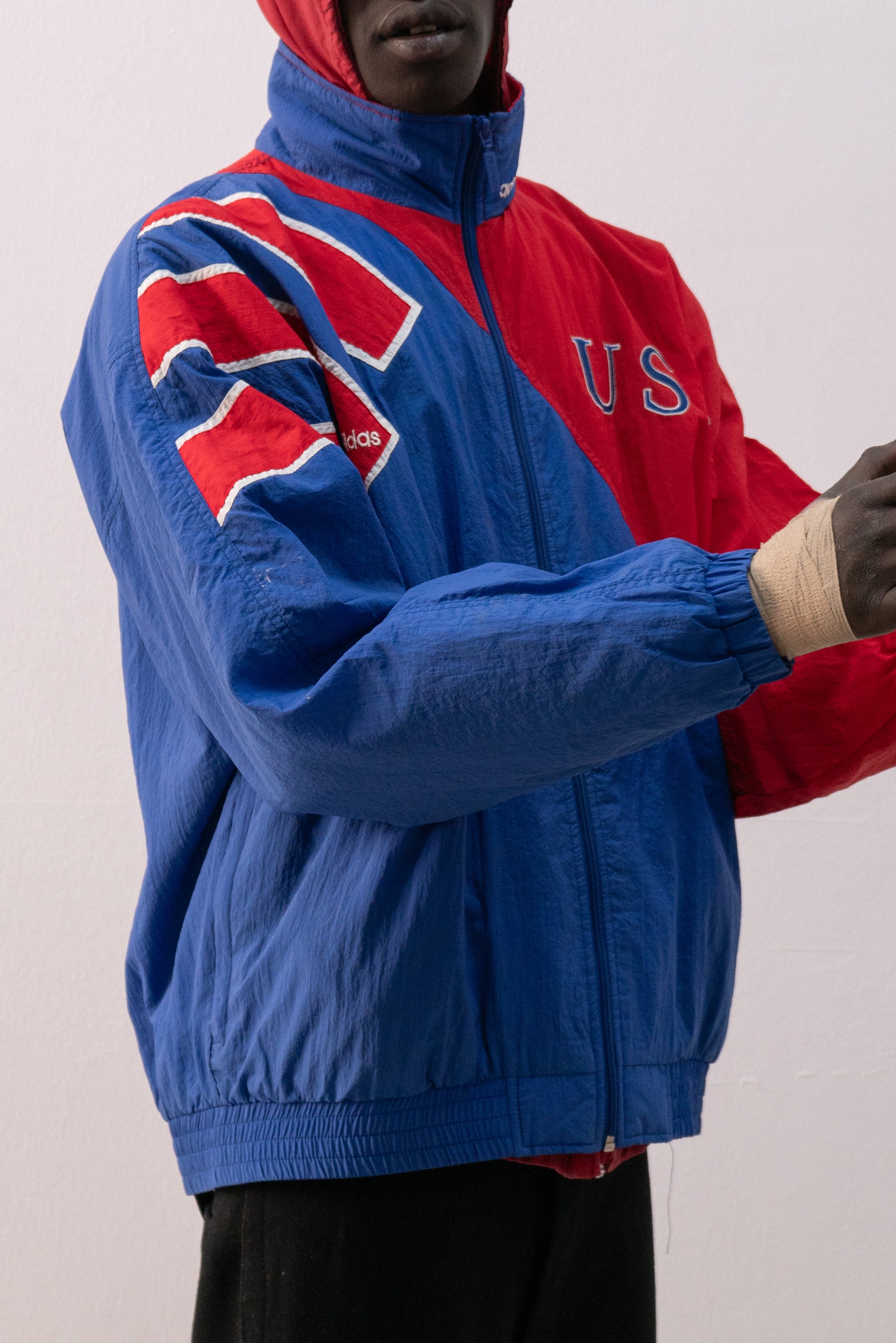 1990s adidas usa jacket