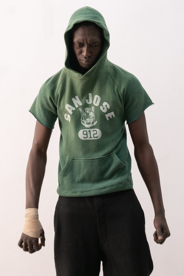 sunfaded short sleeve hoodie