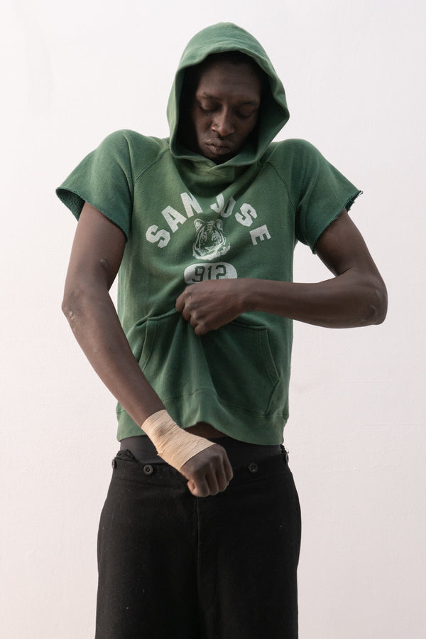 sunfaded short sleeve hoodie